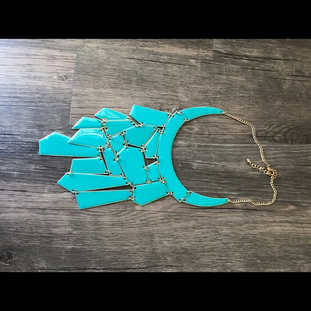 Turquoise statement necklace - Picture 3 of 3